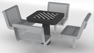 מערכת ישיבה משולבת דגם שחמט